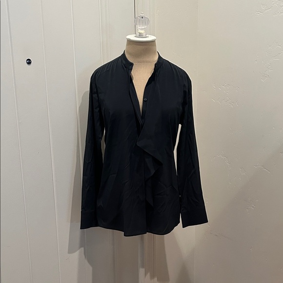 Boss Tops - Boss Hugo Boss Dark Forrest Green/Blue Women's Button-up Top